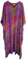 Robe ample bohème pour femme - Grande taille, Imprimé violet, taille unique