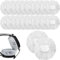 Fundas para Almohadillas Auriculares Desechables, 100 Piezas Cubierta de Auriculares para 10 a 12cm / Auriculares Cubierta Sanitarios Elásticas Tela Fundas de Cascos Almohadillas
