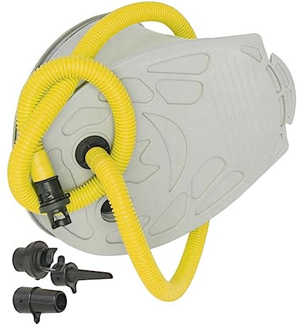 Fußluftpumpe 9 Zoll 1 Satz Leder Kunststoff für Schlauchboote