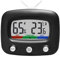 Higrómetro De Humedad Interior: Medidor De Humedad De Temperatura Doméstica, Monitor De Temperatura Preciso Para Oficinas En El Hogar | Medidor Digital De Clima Ambiente, Ideal Para La Gestión