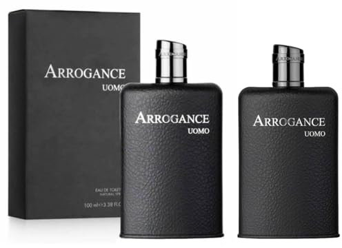 Arrogance Uomo Profumo Uomo Eau De Toilette Spray 100 Ml (Edt 100 Ml + Edt 100 Ml In Omaggio)