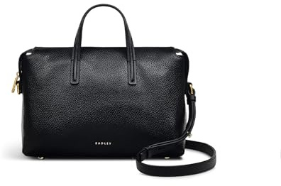 RADLEY Eastcastle Street Kleiner Tragegriff mit Reißverschluss oben, Schwarz , Small