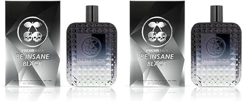 Perfume Hombre Pacha Ibiza Be Insane Black Men EDT (100 ml) (Paquete de 2)