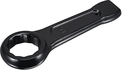 QUARKZMAN 55mm Box End Schlagring-Schraubenschlüssel, Hochfester Stahl Einzelkopf-Schlüssel Handwerkzeug