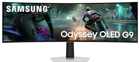 Samsung Odyssey OLED G9 S49DG910SU - G91SD Series - OLED-Monitor - Gaming - gebogen - 124.5 cm (49) (LS49DG910SUXEN)