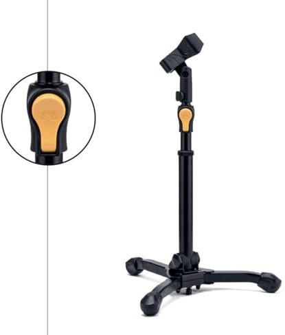 HERCULES Support de micro de table MS300BPLUS, base trépied