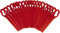 100 Stück Rasentrimmer Messer Set, 83 mm Ersatzmesser Rasentrimmer, Kompatibel Messer für Rasenmäher, Rasenmäherklingen Kunststoffmesser Zubehör für Einhell Akku Rasentrimmer Freischneider (B)