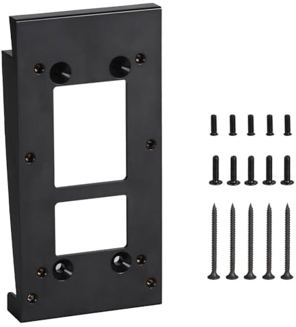 Doorbell Siding Mount, Siding Bracket, Doorbell Corner Mounting Wedge Kit