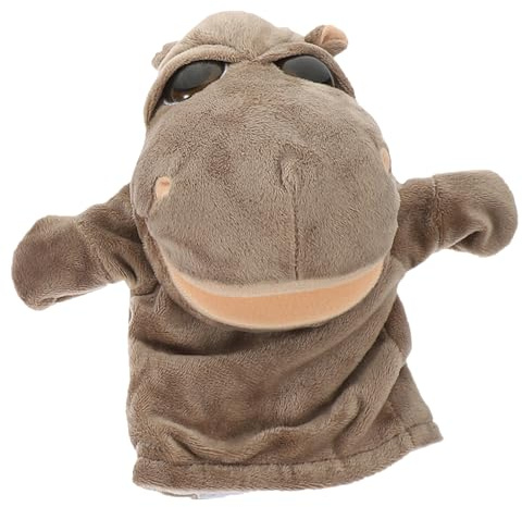 TOYANDONA Marionnettes à Main pour Tout-Petits : Marionnettes à Main pour Enfants avec Bouche Fonctionnelle, Jouet en Peluche pour Tout-Petits, pour Spectacle, théâtre, fête d'halloween,