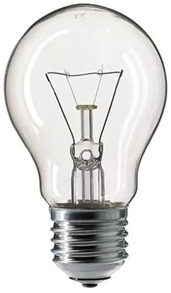 10 Pack 60w Clear GLS ES E27 Edison Screw Light Bulbs