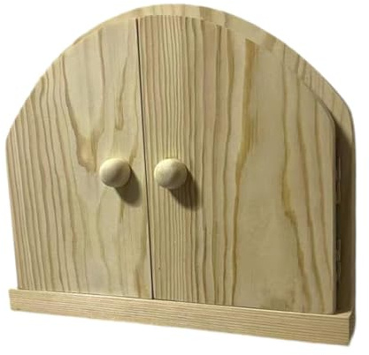 rockible Cache-Prise en Bois, Plaque Murale de Protection, Installation Facile, Protection Anti-poussière créative pour Interrupteur, Beige