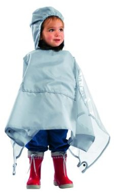 Chicco 7060974470000 - Regenschutz Poncho For Me, Design: Silber