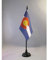 AZ FLAG - Tischflagge Colorado - 15x10 cm - Bundesstaat Colorado Tischfahne 10 x 15 Cm - Flaggen
