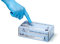 ISC Hygiene & Safety Nitrilhandschuhe M, Einweghandschuhe, Einmalhandschuhe, Kochhandschuhe Lebensmittel - 100 Stück Größe 8 Medium blau - puderfrei non latex latexfrei - Gummihandschuhe Einweg