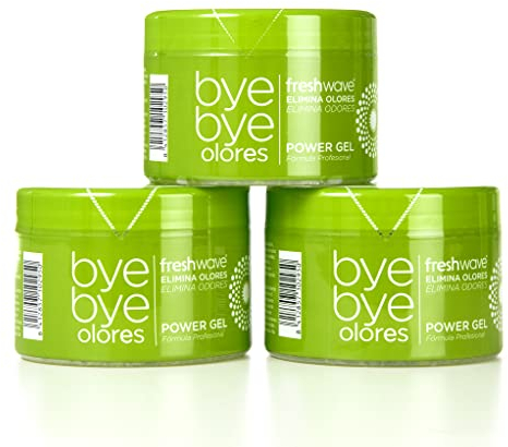Freshwave® Geruchsentferner 3er-Set Power Gel 400g | kontinuierliche Geruchsbeseitigung in jedem Raum | neutralisiert jede Art von Gerüchen | natürliche Inhaltsstoffen