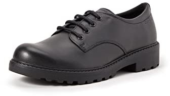 Geox J CASEY GIRL C, Zapatos para Niñas, BLACK, 32 EU