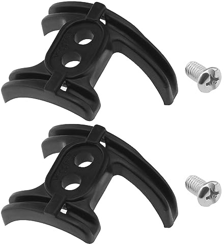 2pcs Guides de Câble de Vélo Support de Pédalier pour Vélo Anti-Friction Support de Pédalier de Vélo Guide de Câble Adapté aux Accessoires de Vélo de Route en Plastique