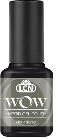 LCN Trend WOW Hybrid Gel Polish Midnight Garden 8ml (Nr. 827-dark sage (olivegrün))