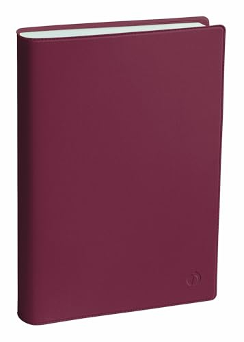 Quo Vadis - Kalender 16 Monate – 2024 – 2025 – Präsident SD – Wochenkalender – mehrsprachig – Touch – Violett – 16 Monate September bis Dezember – 21 x 27 cm – Papier Clairefontaine weiß