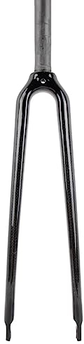 SOFORFREEM Forcella Anteriore per Bici da in Fibra di Carbonio Tubo Dritto 64cm Forcella Anteriore Retro Bici