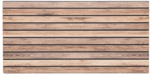 vidaXL 3D Wandpaneele 5 Stk., Wandpaneel mit Holz-Optik, Wandaufkleber für Küche Schlafzimmer Wohnzimmer, Wandverkleidung, Hellbraun EPS