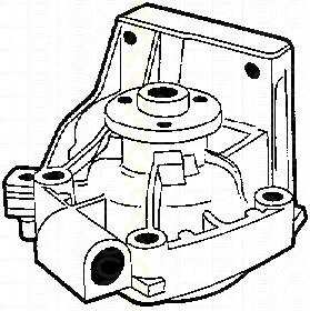 Triscan 8600 15934 Water Pump