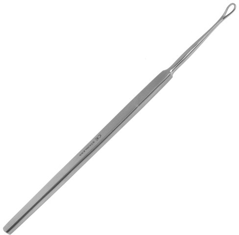 May Ohrreiniger Ohrschlinge aus Edelstahl | 13,5 cm | Sicher Ohrenschmalz entfernen