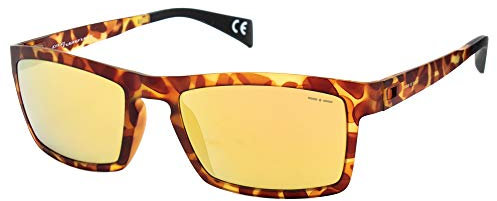 SUNGLASSES - POLARIZED FASHION SUN GLASSES ITALIA INDEPENDENT BROWN MAN 0114-090-000