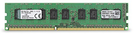 Kingston D3 1600 Memoria RAM da 8GB, Nero