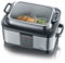 Severin SV 2447 Horno de Cocción al Vacío, Capacidad: 6 L, Temporizador, 550 W, 6 litros, Plata, Acero inoxidable