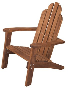Maxim Child’s Adirondack Chair. Kids Outdoor Wood Patio Furniture for Backyard, Lawn & Deck