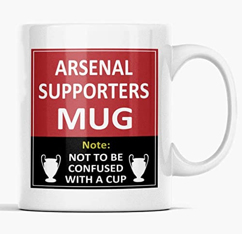 Arsenal Football Supporters Rival Team Joke Funny New and Easy Office Tea and Coffee Mug Gift