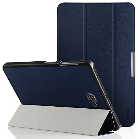 Simpeak Cover Compatibile con Galaxy Tab A 10.1 (2016) Custodia, Smart Case Compatibile solo con Samsung Galaxy Tab A 10.1(SM-T580 / T585/ P580/ P585/ P585Y) Tablet Ultra-Sottile Folio Supporto