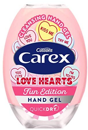 Carex Love Heart Hand Gel, 50ml