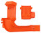 Ersatzteile für Ultimate Garage – Hot Wheels Ultimate Garage Fahrzeug Spielset FTB69 ~ Ersatzschienen ~ Inklusive Curve Track 7 & Plattform