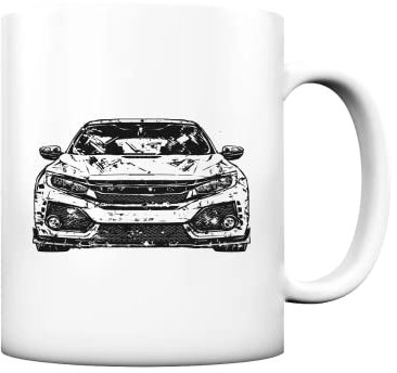 glstkrrn Civic FK8 Type R Onelove Onelife Tasse, Keramik, 330ml