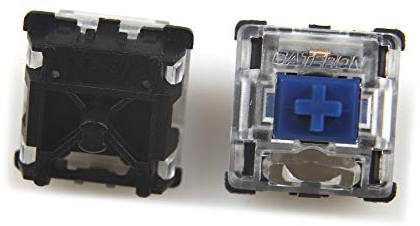 YMDK Wholesales KS-15 Gateron Interruptores ópticos 70/PCS Interchange for Gateron Optical Switches Teclado SK61 SK64 (azul óptico)