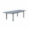 Alice's Garden - Ausziehbarer Tisch - Chicago Grau - Aluminiumtisch 175/245cm mit Tischverlängerung
