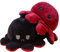 KUNSTIFY Oktupus XXL Stimmungs Kuscheltier Durchmesser 30cm Oktopus Plüsch wenden Mood Octopus Plüschtier Kuscheltier groß riesen Geschenke für Frauen Beste Freundin Kinder