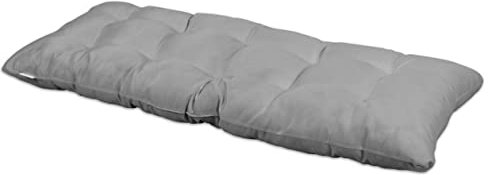 Vargottam Indoor/Outdoor Tischkissen Wasserbestandige Buschel - Terrasse Sitzgelegener Bank - Schwenkkissen - 42 L x 18 W x 5 H - Grau