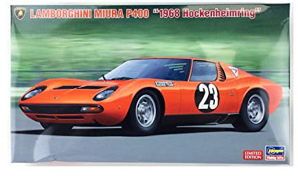 Hasegawa 1/24 Lamborghini Miura P400, Hockenheimring 1968