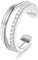 ORAZIO 925 Sterling Silber Ohr Manschette Ohrringe CZ Non-Piercing Fake Helix Knorpel Manschette Ohrringe Conch Manschetten Ohrringe für Frauen