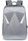VARLIVOO Herren Business Groß Rucksack 15.6 Zoll Laptop mit USB Ladeanschluss Schulrucksack Student College Universität Arbeit Reisen Anti Diebstahl Wasserdicht PC Silber