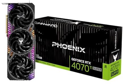 Gainward Grafikkarte GeForce RTX 4070 Ti SUPER Phoenix, Black