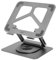 Monoprice 6-in-1 Z-Fold Laptop Stand and Detachable USB-C Docking Station with 4K HDMI, 360° Rotating Base, RJ45 Gigabit Ethernet, Up to 5Gbps Transfer Rate