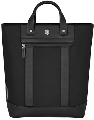 Victorinox Architecture Urban2 Carry Tote, 2-in-1 Tragetasche/Rucksack, 15 Zoll Laptopfach, 13,3 Zoll Tabletfach, Business, Damen/Herren, 20 l, Schwarz