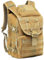 Mochila táctica militar de 35 L, mochila impermeable para senderismo, mochila militar grande de 3 días, bolsa de asalto Molle, mochila de lona, Caqui, L