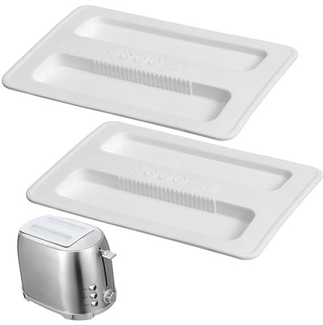 OKUMEYR Tapas para Tostadora Panificadora 2 Rebanadas Silicona Tapa para Horno Tostador Estética Minimalista