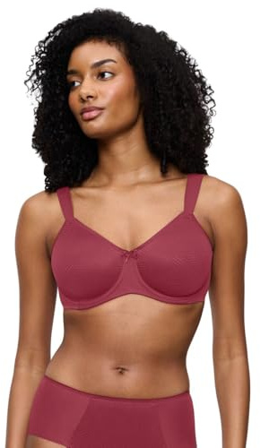 Triumph - Essential Minimizer T W - Soutien-Gorge Minimiseur, Sweet Marsala, 90C