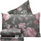 Riad Arredo Set Completo Letto Matrimoniale in 100% Cotone Morbidissimo - Completo Lenzuola in Cotone Delicato (Marie Scuro)